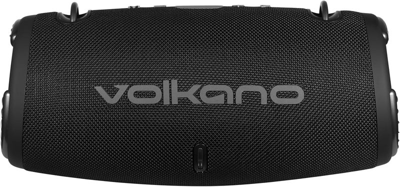 Volkano SonicBeam: High-Fidelity Bluetooth Speaker with Powerful Dual Drivers and Extended Playtime - Black - Image 3
