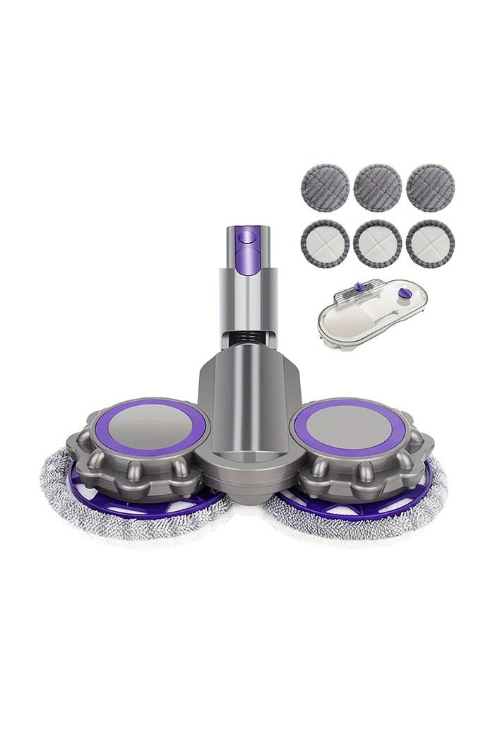 HOMESTAR Cleaning Mop Head For  Vacuum Cleaners Dry And Wet Mop Head Wireless Vacuum Cleaner Accessories With Water Trank - Image 1