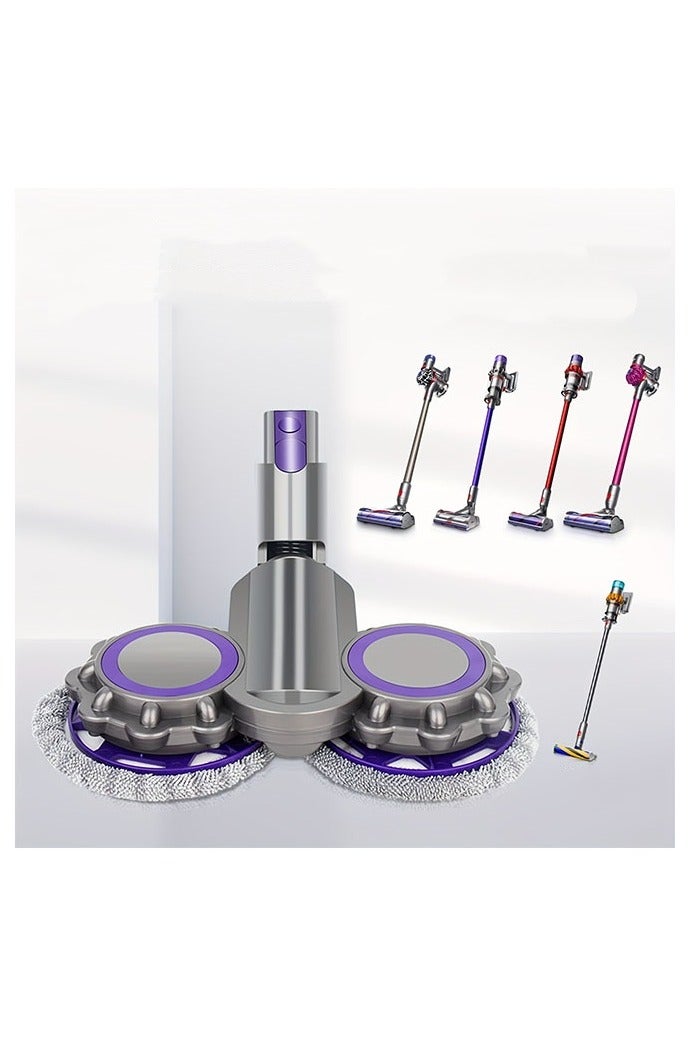 HOMESTAR Cleaning Mop Head For  Vacuum Cleaners Dry And Wet Mop Head Wireless Vacuum Cleaner Accessories With Water Trank - Image 2