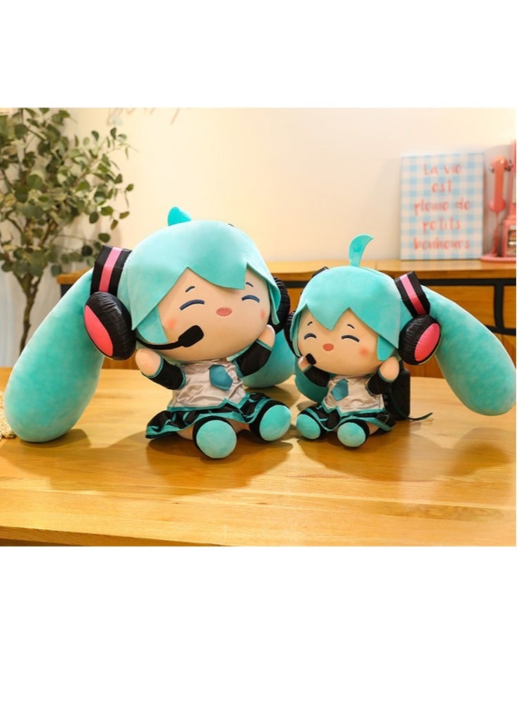 Hatsune Miku Plush Doll ，Pillow Charming Hatsune toy doll, Girl Friend's Birthday Gift Cute Pillow - Image 5
