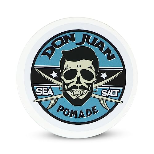 Don Juan Sea Salt Pomade | Water Based | Medium Hold | Medium Shine | Natural Plant Extracts and Ocean Minerals | Surf Wax Scent, 4 oz - Image 2