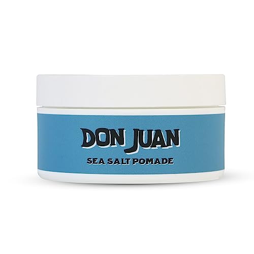Don Juan Sea Salt Pomade | Water Based | Medium Hold | Medium Shine | Natural Plant Extracts and Ocean Minerals | Surf Wax Scent, 4 oz - Image 3