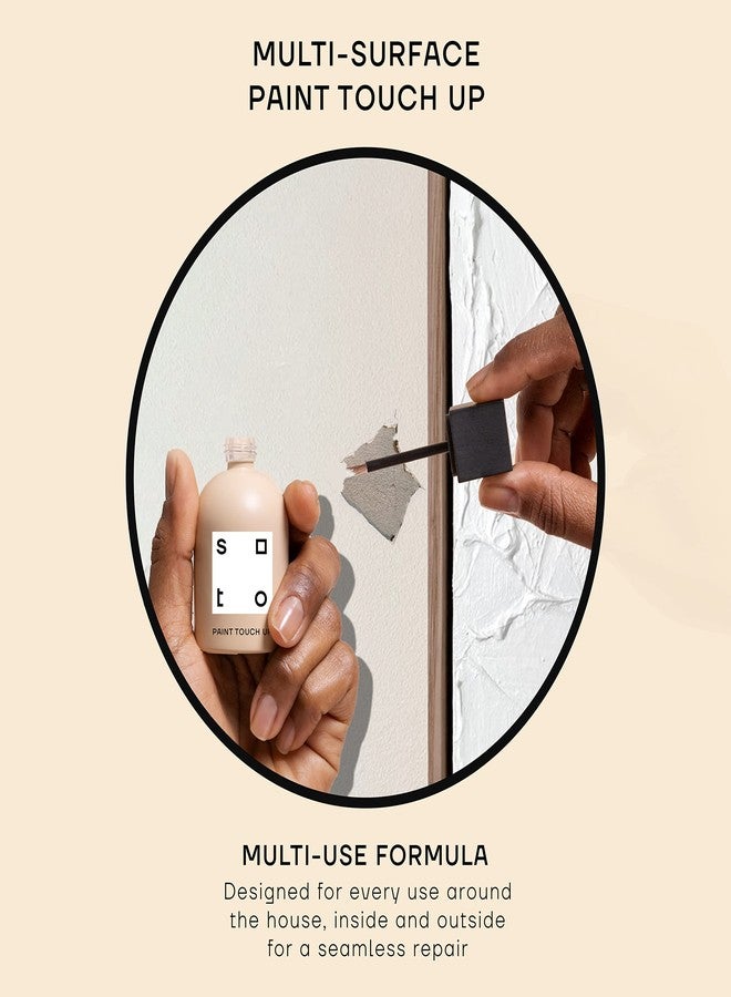 soto Gray Paint Touch Up, Multi-Surface, Matte Finish (No. 72 Hasami Grey) - 1.5 Ounces/45 Milliliters of Scratch Repair for Furniture, Walls, Cabinets, Trim, Doors, Indoor/Outdoor - Image 2