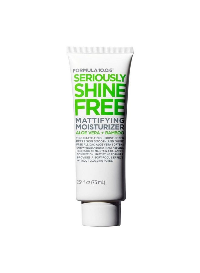 FORMULA 10.0.6 Seriously Shine Free Mattifying Moisturizer 2.54 Fl Oz (75Ml) - Image 2