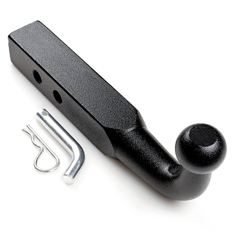 JEEFHO Pickup One Piece Without Welding Trailer Hitch Ball Mount with 2inch Ball Hitch Pin Fits 2inch Receiver Pickup Universal Refitting Trailer Hook Solid Towing Hook Trailing Arm