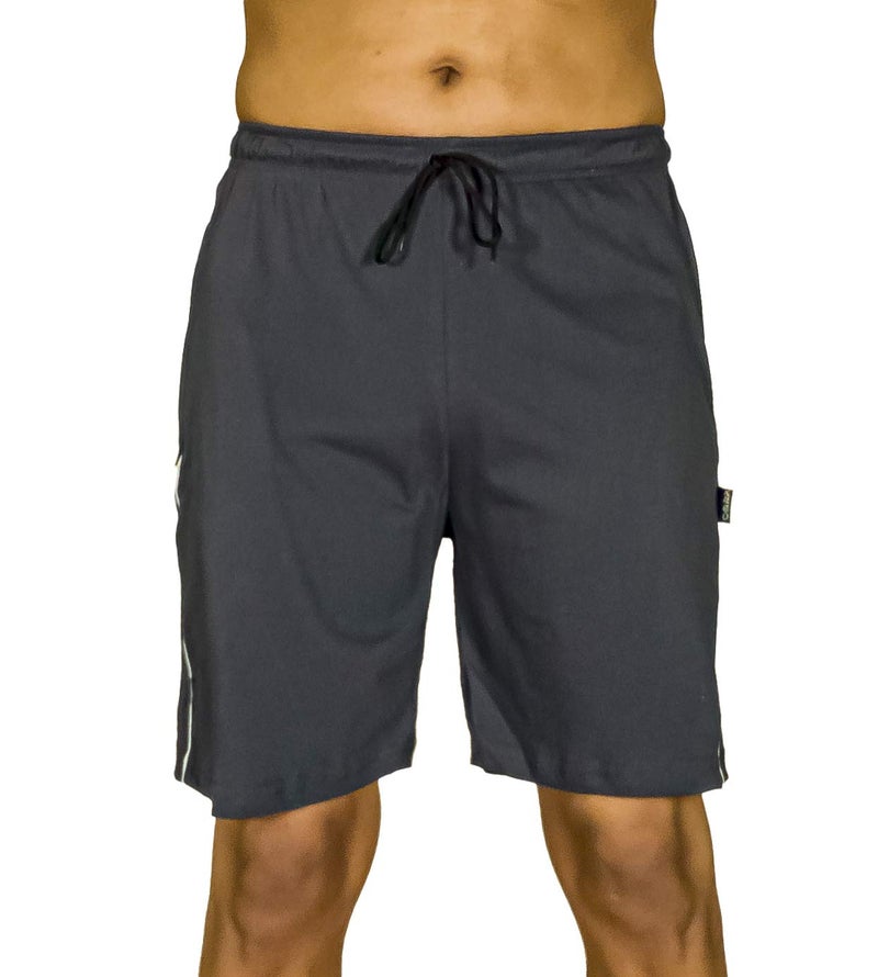 0-DEGREE Men's Regular Fit Shorts With Zip Pocket, Assorted M - Image 2