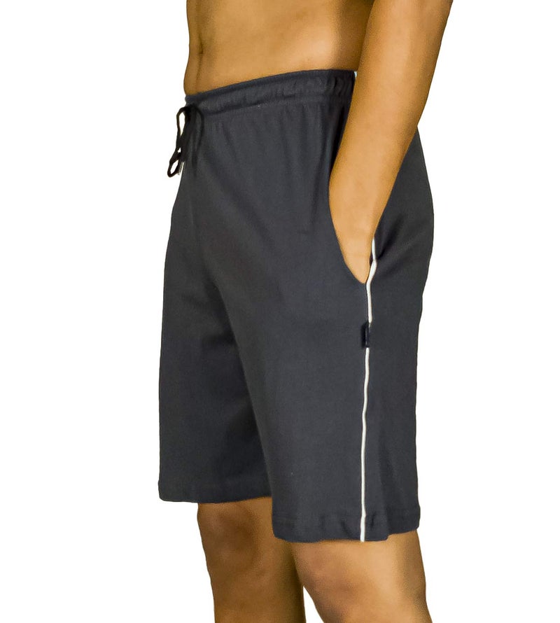 0-DEGREE Men's Regular Fit Shorts With Zip Pocket, Assorted M - Image 3