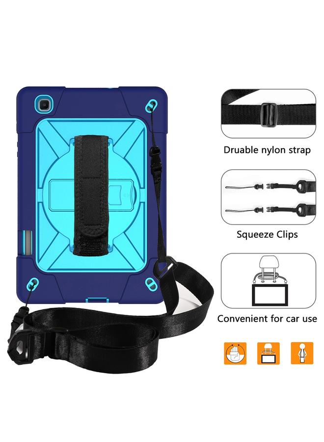 erorex Case For Samsung Galaxy Tab S6 Lite P610 Contrast Color Robot Silicone + PC Tablet Case - Image 5