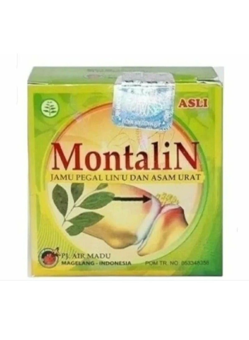 Montalin is a treatment for joint and bone pain and gout, Valentino