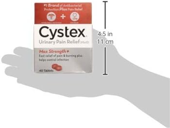 Cystex Plus Urinary Pain Relief Tablets 40 ea Packs of 2 - Image 4