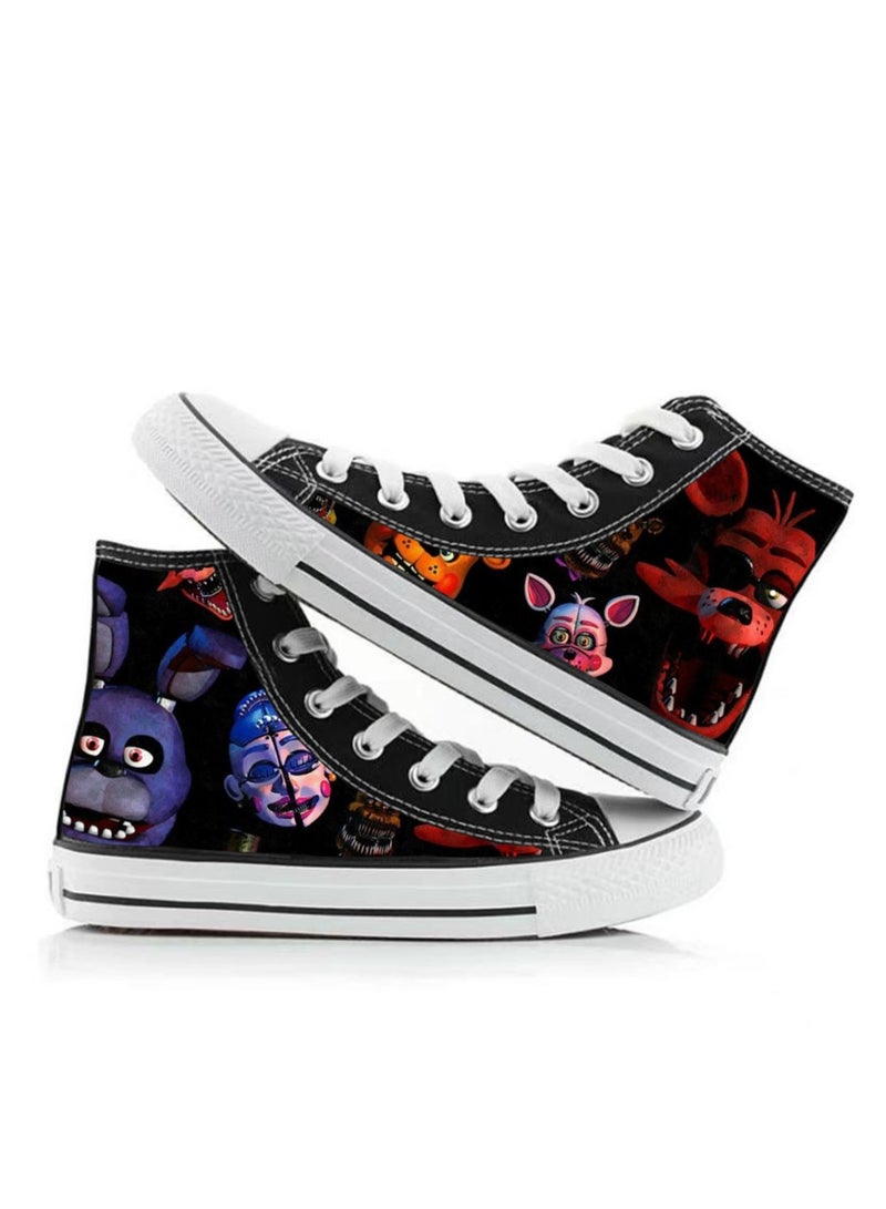 Unisex Top Canvas Shoes – Stylish Couple Sneakers for Casual & Cosplay - Image 1