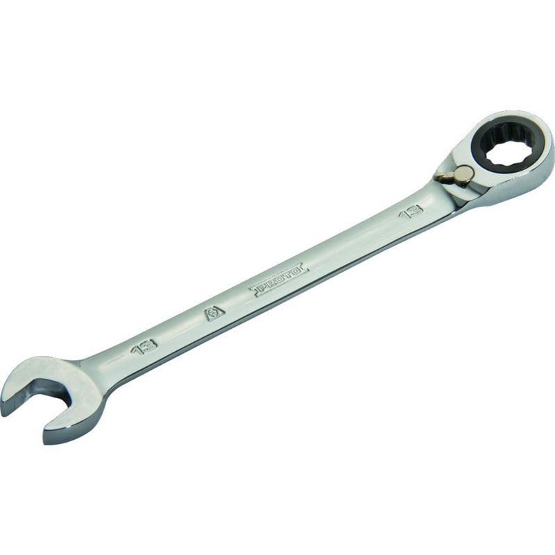 Stanley Proto Industrial JSCVM13T Full Polish 12 Pt Rev Ratchet Wrench 13mm