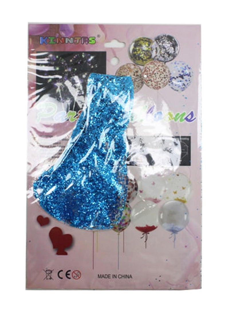 PARTY FUN Bobo Balloon 20" With 10g+Glitter 1Set/Card - Image 2