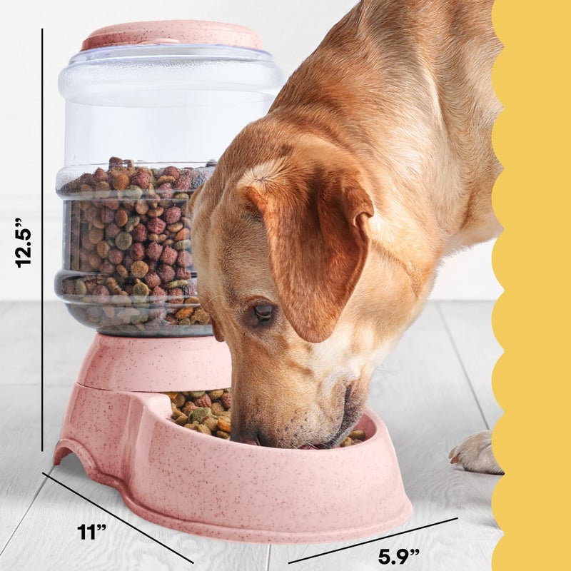 Noa Store Automatic Pet Water and Food Dispenser | 1 and 3 Gallon, H20, BPA-Free, for Small and Big Cats and Dogs, Bowl Included - Image 3