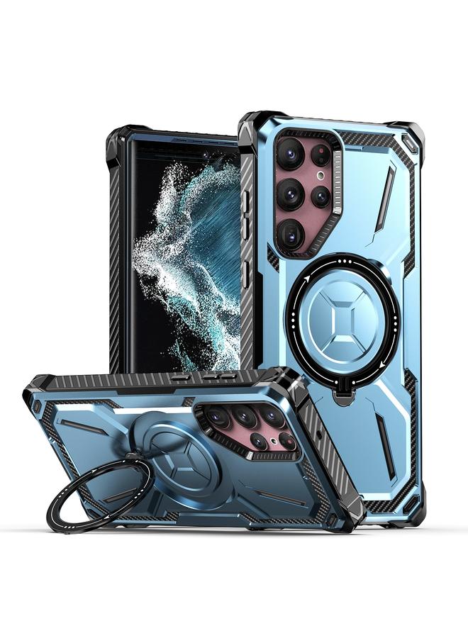 S-TOP Case For Samsung Galaxy S21 Ultra 5G Armor Series Holder Phone Case - Image 1