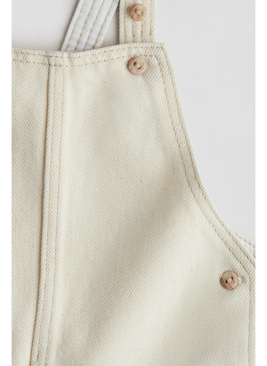 اتش اند ام Denim Dungaree Shorts