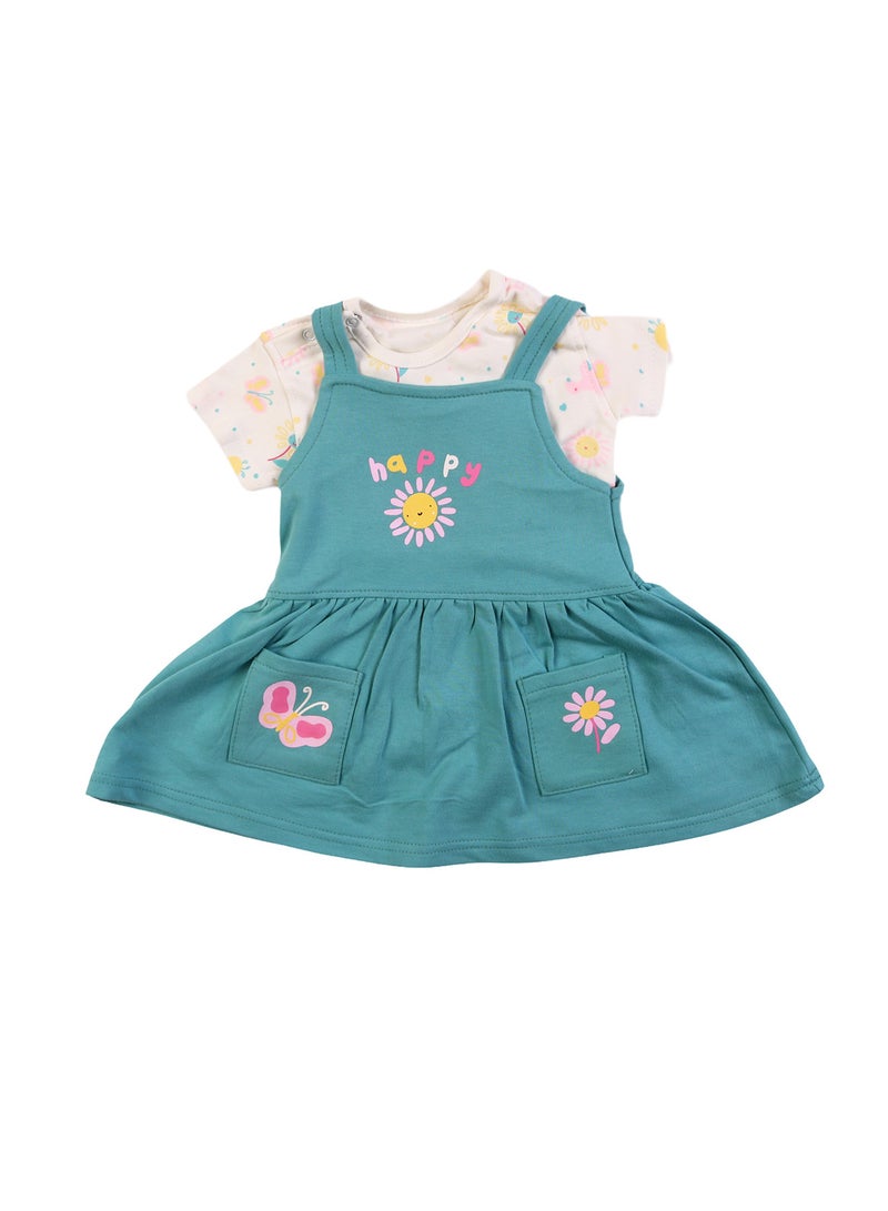 Zercon Summer Dress  Set for Newborn Babies 6375 - Image 1