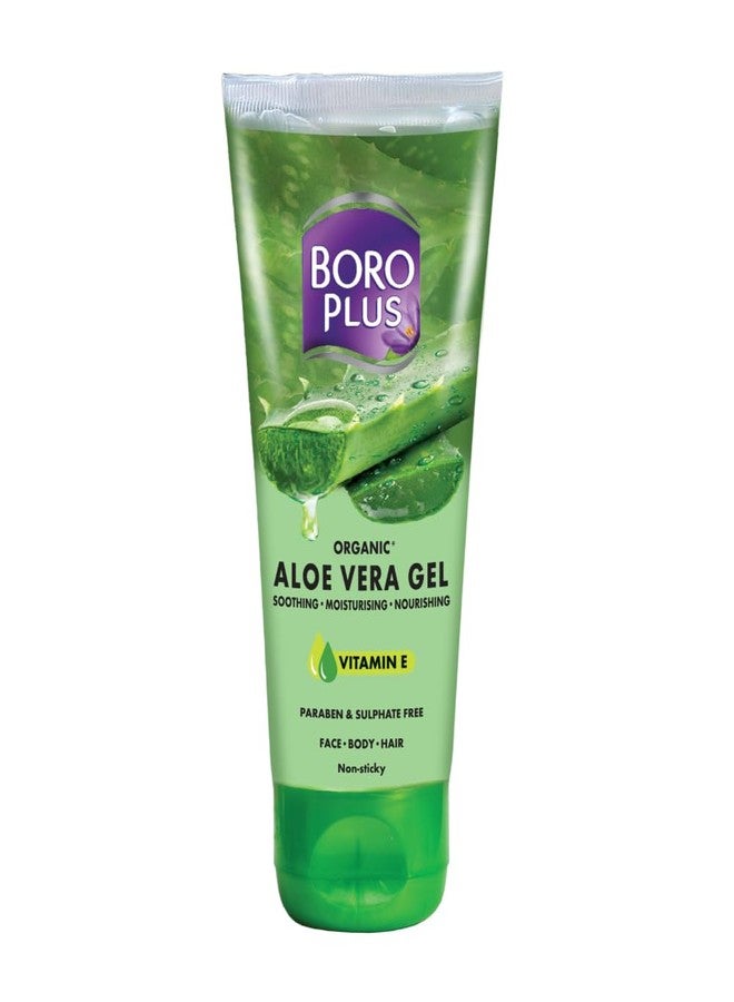 Boroplus Aloe Vera Gel | Organic | with Niacinamide & Vitamin E | Anti-Ageing | Soothes | Moisturises | Nourishes | Paraben & Sulphate Free | 250ml - Image 1