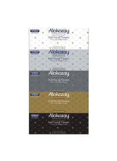 Alokozay Alokozay Soft Facial Tissues 170 X 2 Ply Pack of 5 