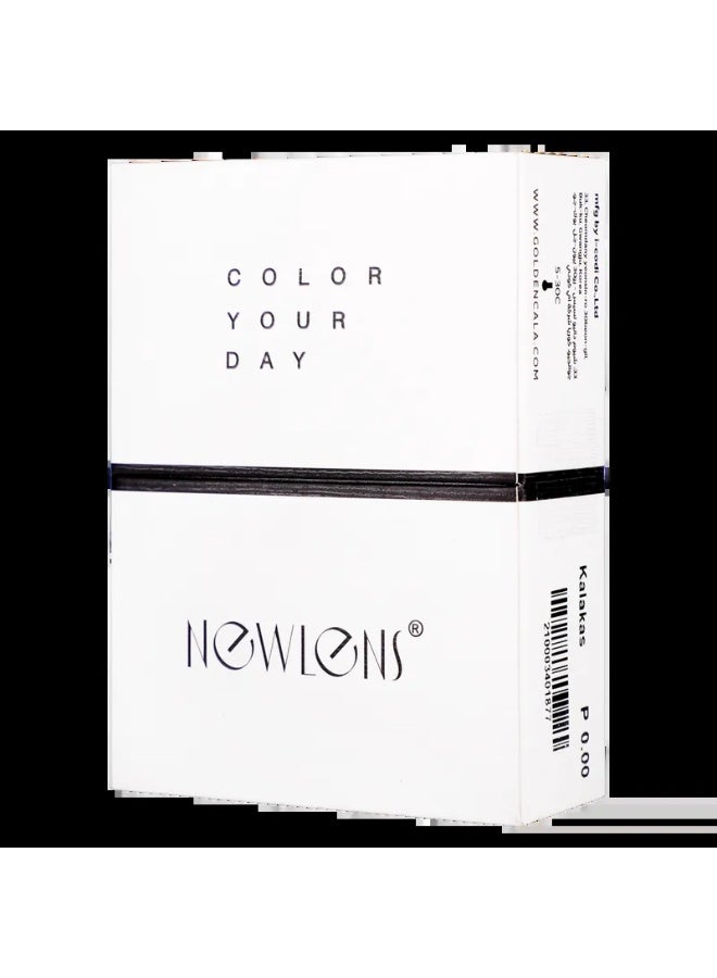 NewLens عدسات لاصقة بنية للاستخدام مرة واحدة لمدة 6 أشهر - كابوسينو - Image 3