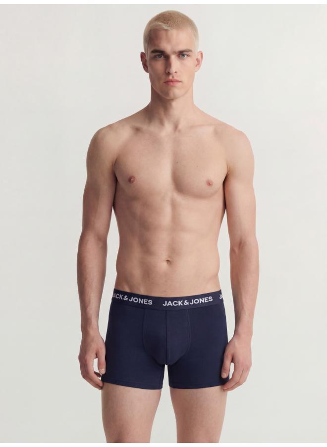 JACK & JONES 5 Pack Logo Band Trunks - Image 5