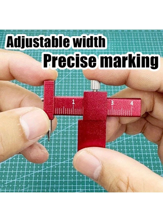1 Set Red Dual End Marking Tool For 3D Prints Stone Carving Technical Illustrations - Image 5