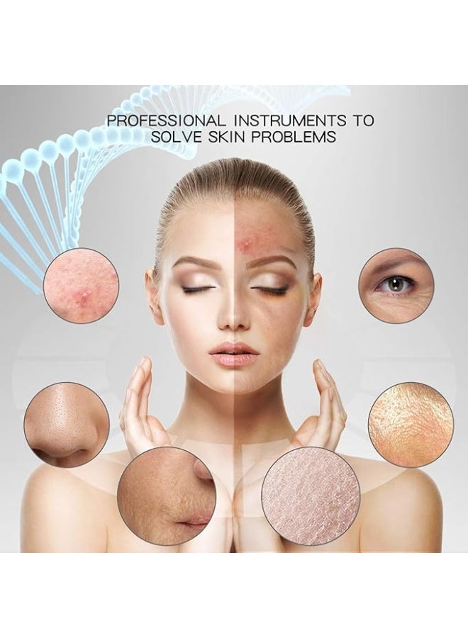 Beauenty Ultrasonic Skin Scrubber Face Spatula, Skin Spatula Pore Cleaner, Skin Dirt Blackhead Remover Tools for Facial Deep Cleansing - 4 Modes (White) - Image 3