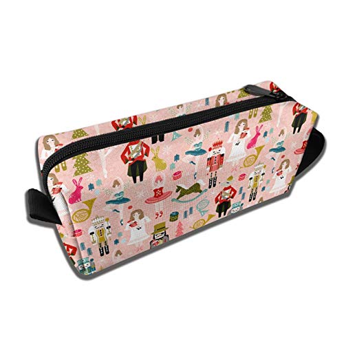 YISHOW Nutcracker Ballet Makeup Bag Travel Cosmetic Toiletry Organizer Bag For Women - Image 3