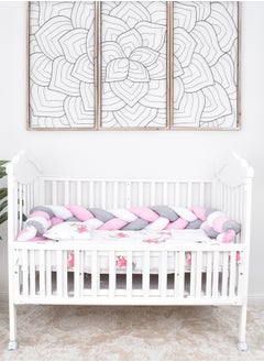 FUN MOMENT 7-Piece Baby Cot Bedspread With Snail Partitions  - Image 3