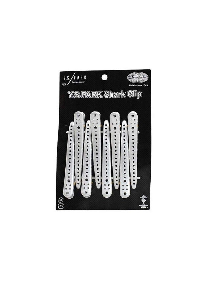 Y.S. Park Shark Clips Silver (8)
