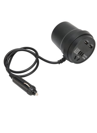 Power Inverter Car Inverter Abs Car Inverter Black 150W DC 12-24V to AC 110V-220V Converter 2 USB Port Car Power Adapter - pzsku/ZABD2D82E4B8D1F1332D0Z/45/_/1735473205/724d8c55-8b21-4ad6-b0e7-5e2ef023ae3f