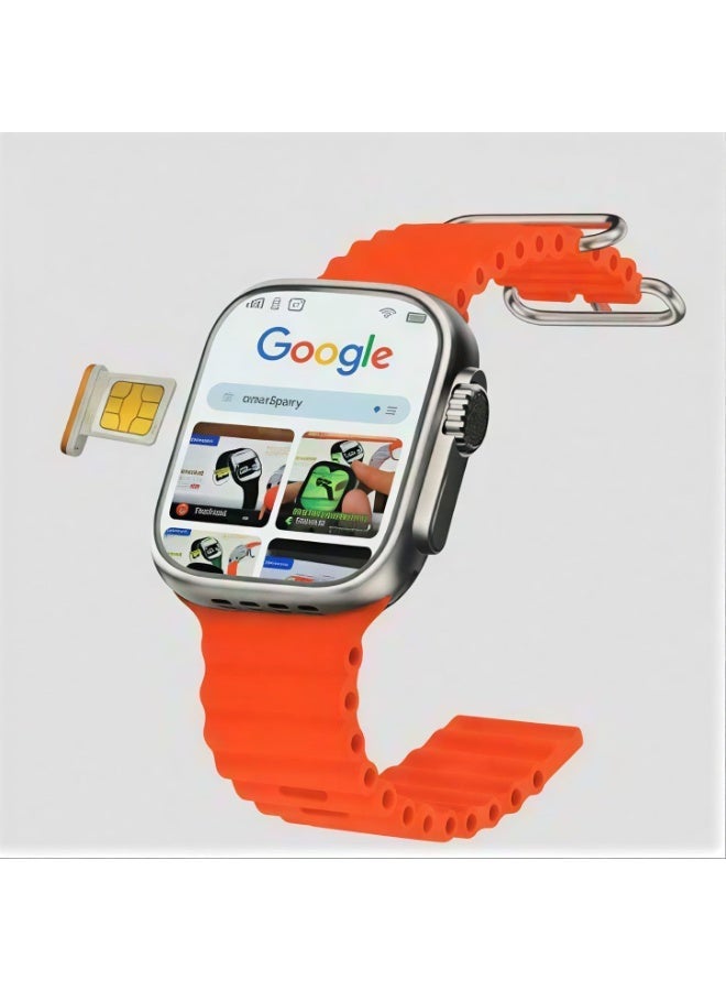 Smartbarry C92 Max Android Smartwatch – SIM Support, 1.75″ Touch Screen, Fitness & Health Tracker - Image 2