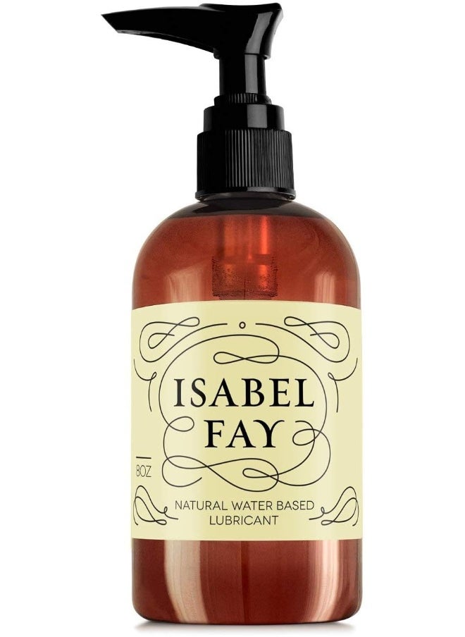 Isabel Fay - No Parabens No Glycerin Natural Personal Lubricant For Sensitive Skin Personal Lube For Women And Men 8Oz - Image 1