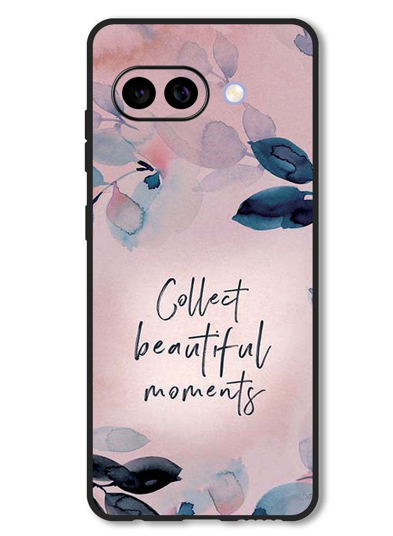 Theodor Case Compatible with Google Pixel 9A Protection Shockproof Bumper Cover Collect Beautiful Moments - Image 1