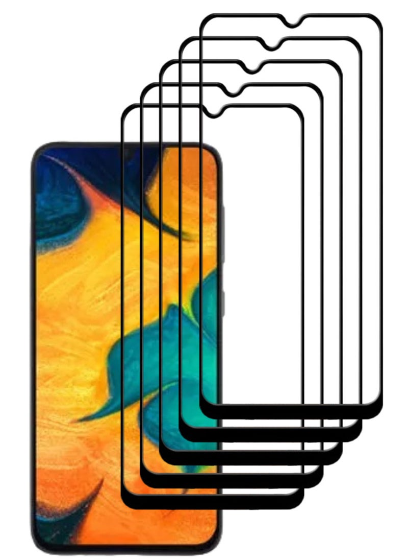 ACLIX 5 Pieces Antistatic ESD Dustproof Premium Quality High Definition Tempered Glass Screen Protector Designed For Samsung Galaxy A30 - Image 1