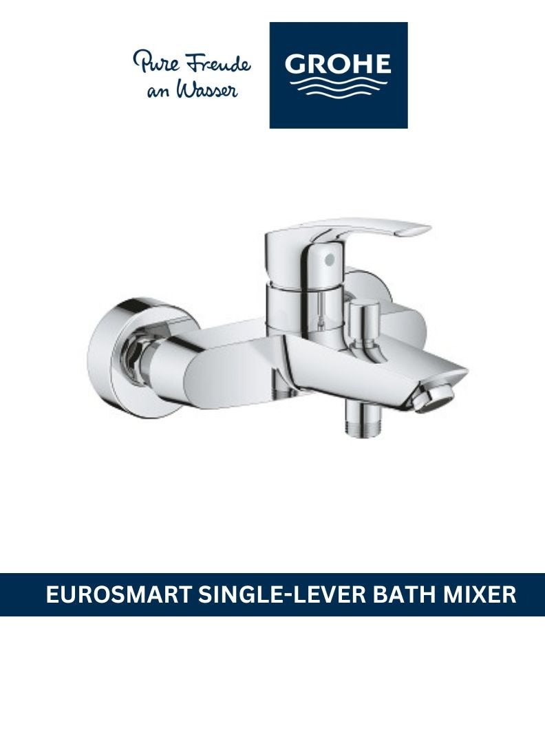 جروهي Grohe - Eurosmart Cosmopolitan Single-Lever Bath and Shower Mixer GR3330030F  - Image 1