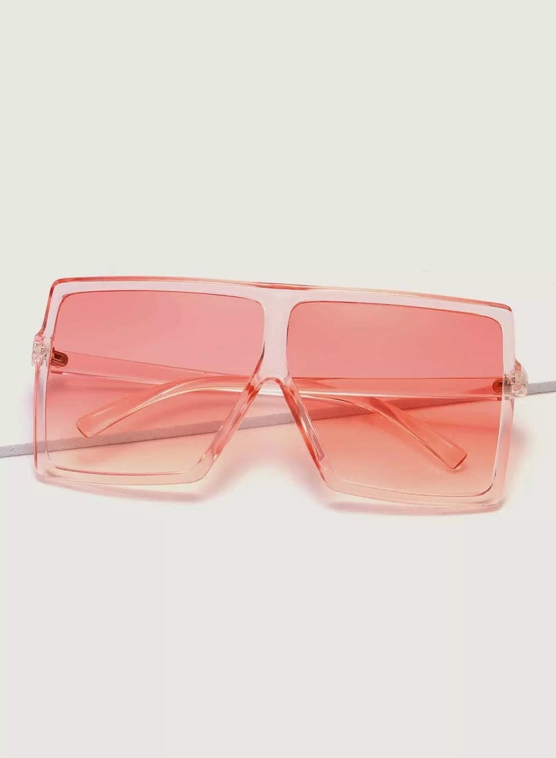 Generic Flat Top Shield Sunglasses - Image 1