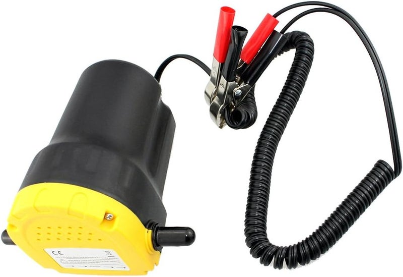 Oil Pump, Car Engine Oil Pump, 12V Electric Auto Oil Fluid Sump Extractor Scavenge Exchange Fuel Transfer Suction Pump - Image 1