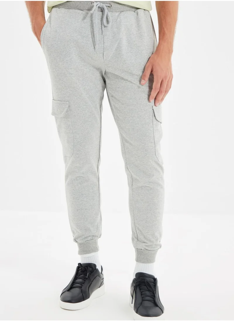 trendyol Cuffed Pocket Detail Sweatpants