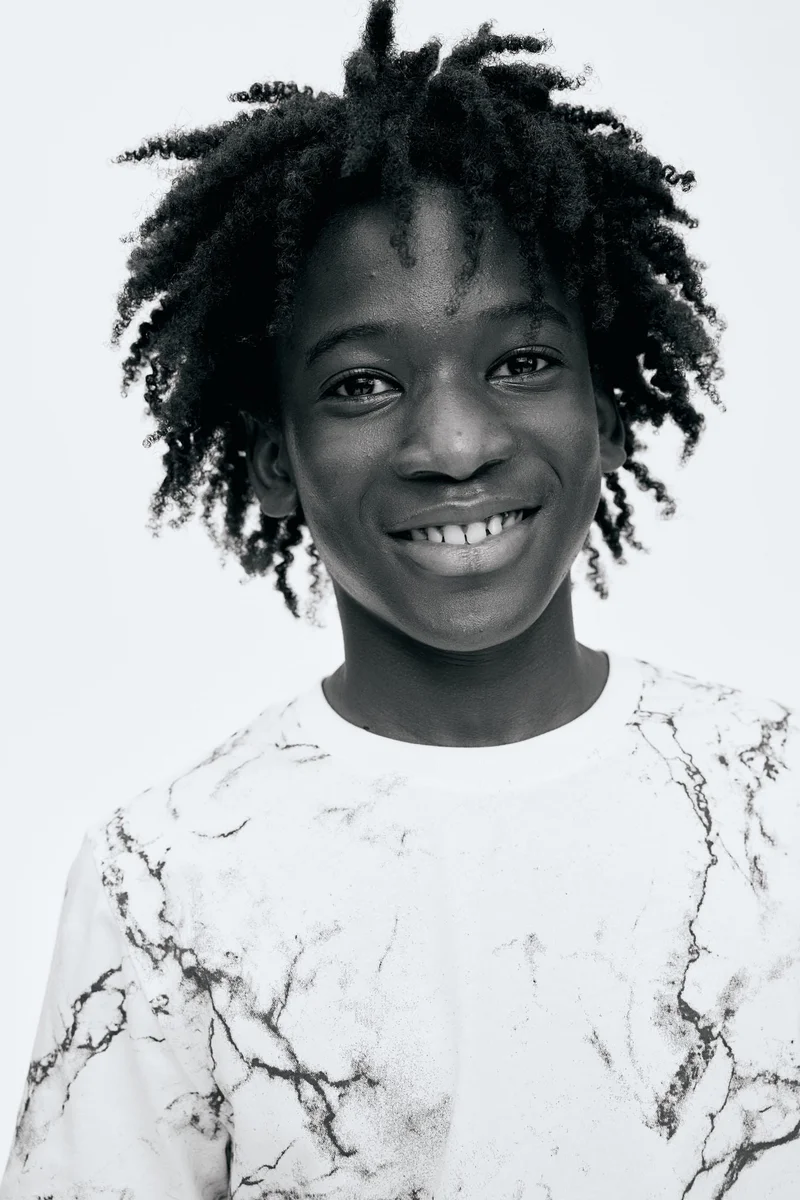 اتش اند ام تي-شيرت قطني مطبوع