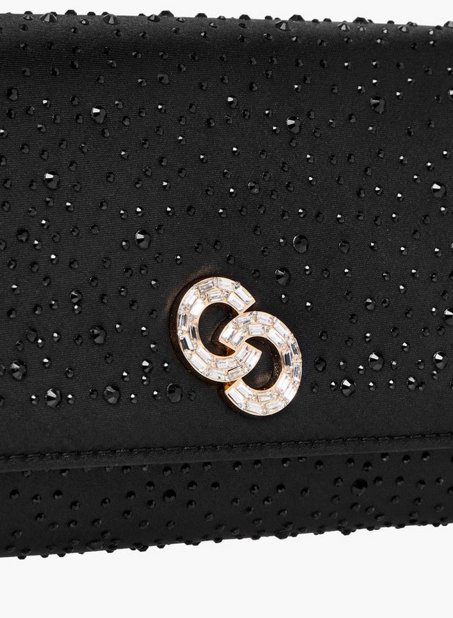 سيليست حقيبة كروس بودي مزينة بحزام سلسلة وإغلاق بأزرار - Image 5