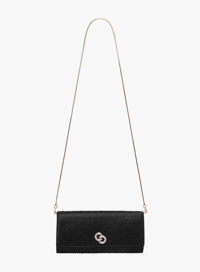 سيليست حقيبة كروس بودي مزينة بحزام سلسلة وإغلاق بأزرار - Image 3