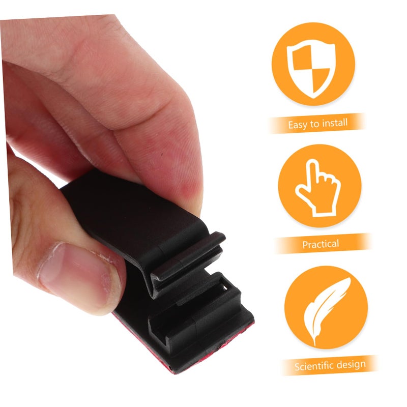 Self Adhesive Cable Clips 25Pcs Multipurpose Wire Organizer Cord Holder for Home Office Vehicle - Image 5