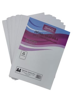 Donia Pack of 50 Bristol Briefcard White Cover White Colour Sheets KSA ...