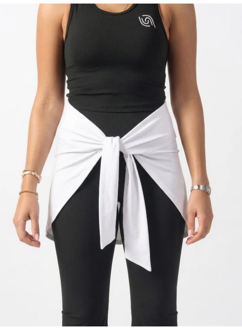 Beyond Sportswear Women's White Essential Hip Cover - Image 3