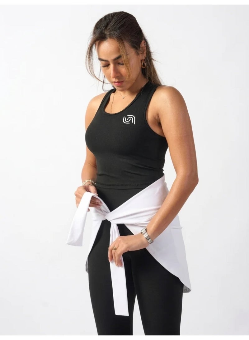 Beyond Sportswear Women's White Essential Hip Cover - Image 2