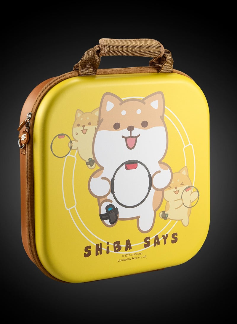 فلاشفاير حقيبة حمل متوافقة مع نينتندو سويتش، حقيبة حمل محمولة واقية لتخزين السفر مع حزام كتف لوحدة تحكم نينتندو سويتش وملحقاتها، وحدة تحكم احترافية - Image 4