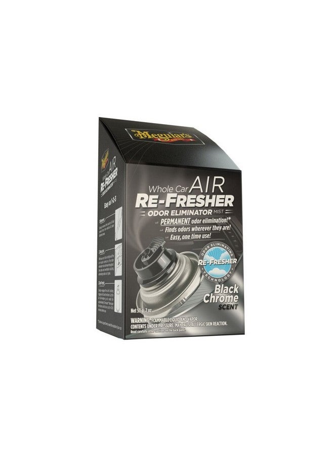 Meguiars Chrome Scent Car Odor Eliminator Mist Black 57 g G181302 - Image 2