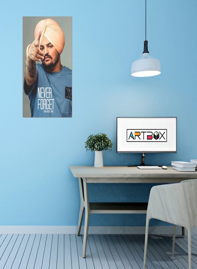 Artbox Sidhu Moose wala punjabi singer poster | sidhu moose wala poster for wall décor (2) - Image 2