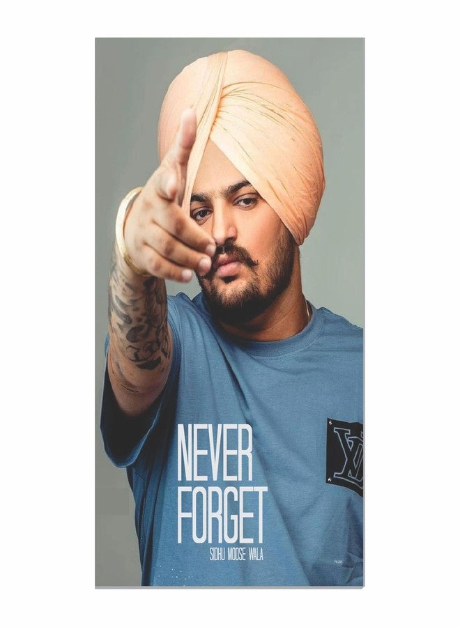 Artbox Sidhu Moose wala punjabi singer poster | sidhu moose wala poster for wall décor (2) - Image 1